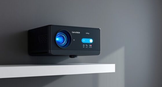 activate projector s game mode