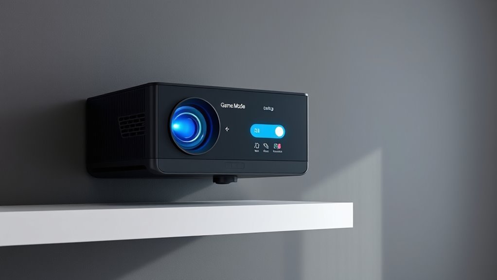 activate projector s game mode