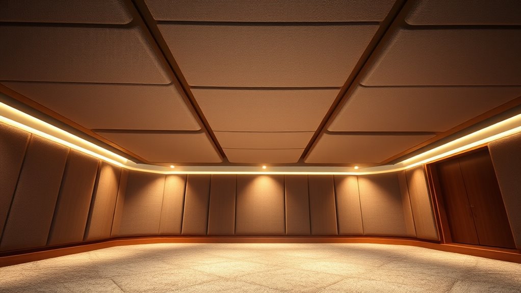 add soundproofing floor treatments