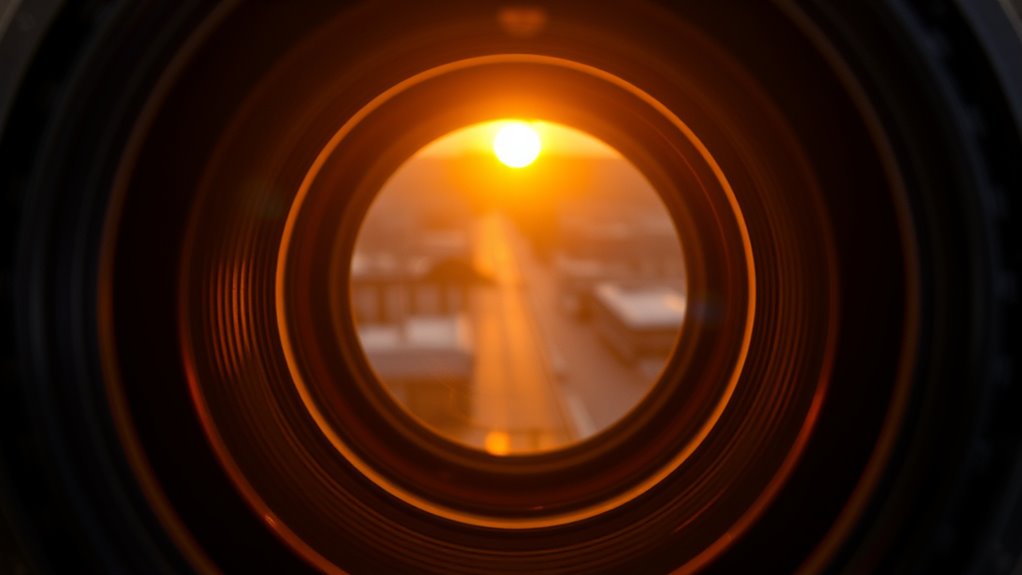 adjust aperture for low light