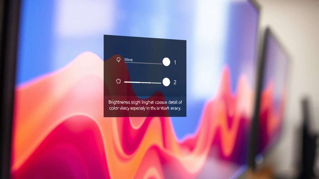 adjust brightness and contrast
