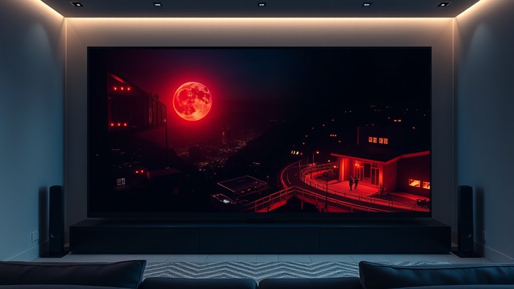 adjust display for cinematic realism