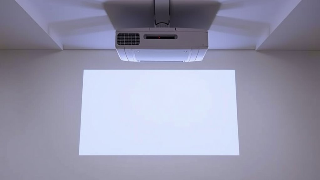 adjust projector auto correction