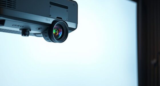 adjust projector image size