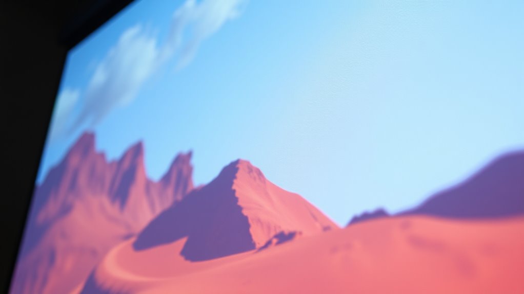 adjust projector lens alignment