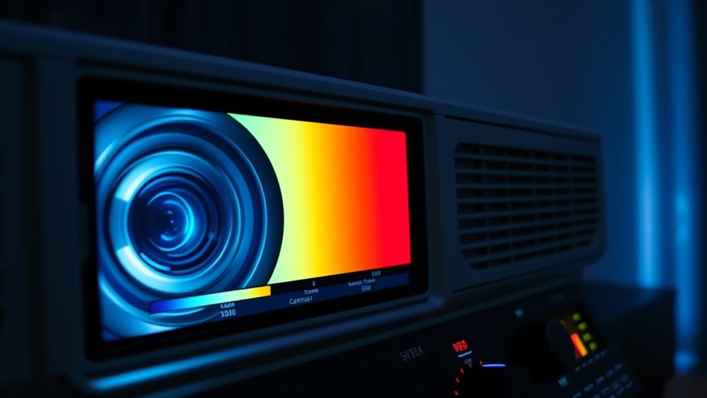 adjust projector picture settings