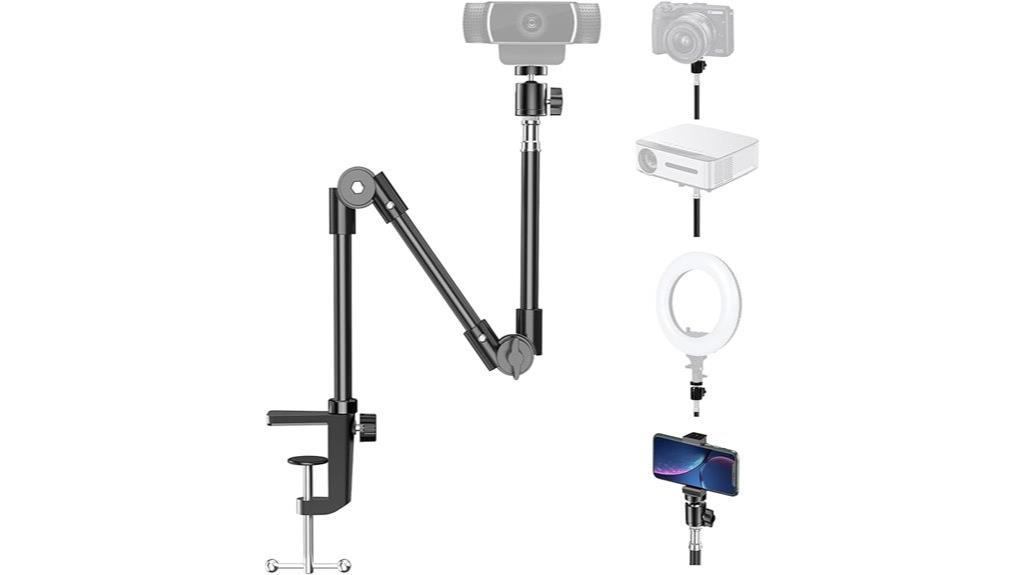 adjustable 22 inch webcam mount