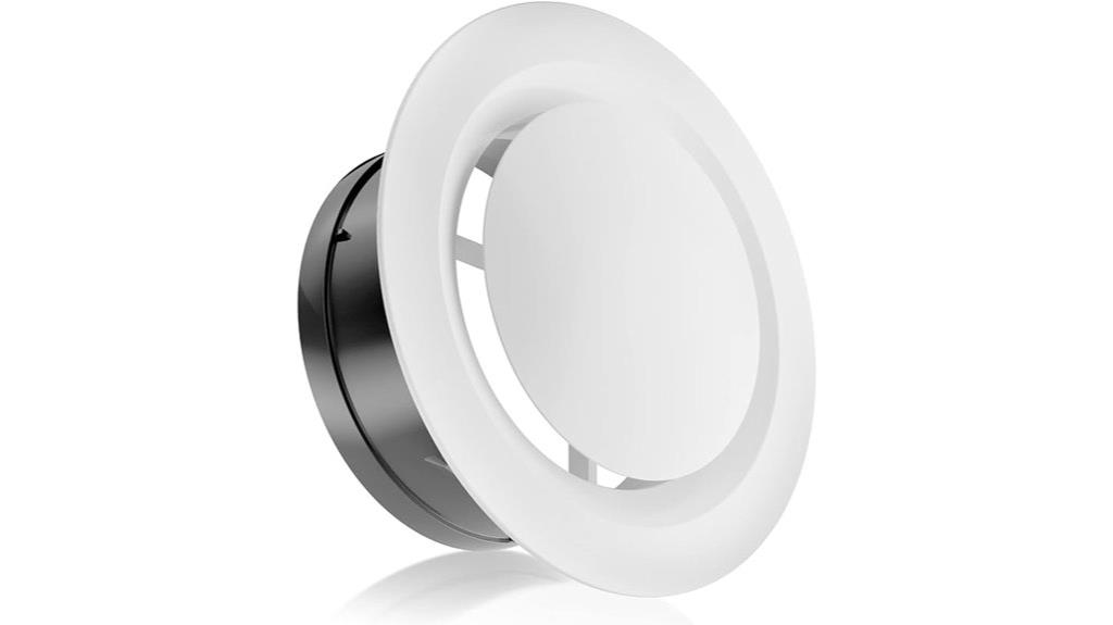 adjustable 6 inch ceiling vent