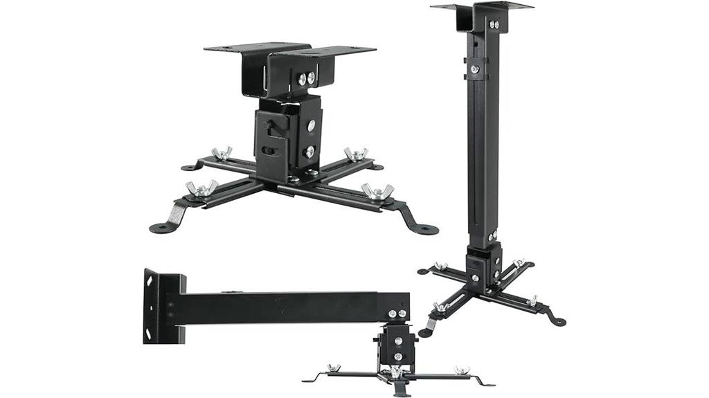 adjustable black mount