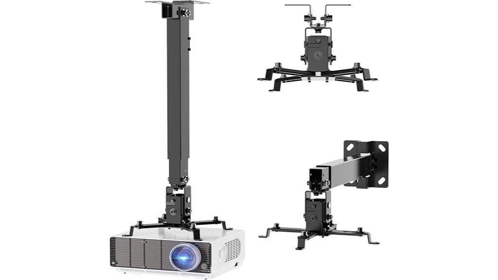 adjustable ceiling projector mount