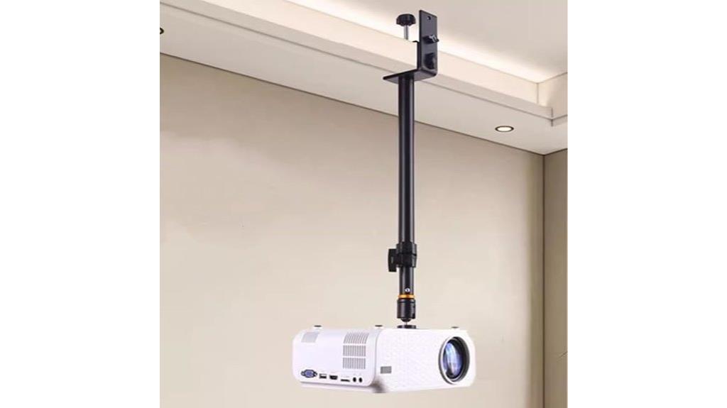 adjustable ceiling projector mount