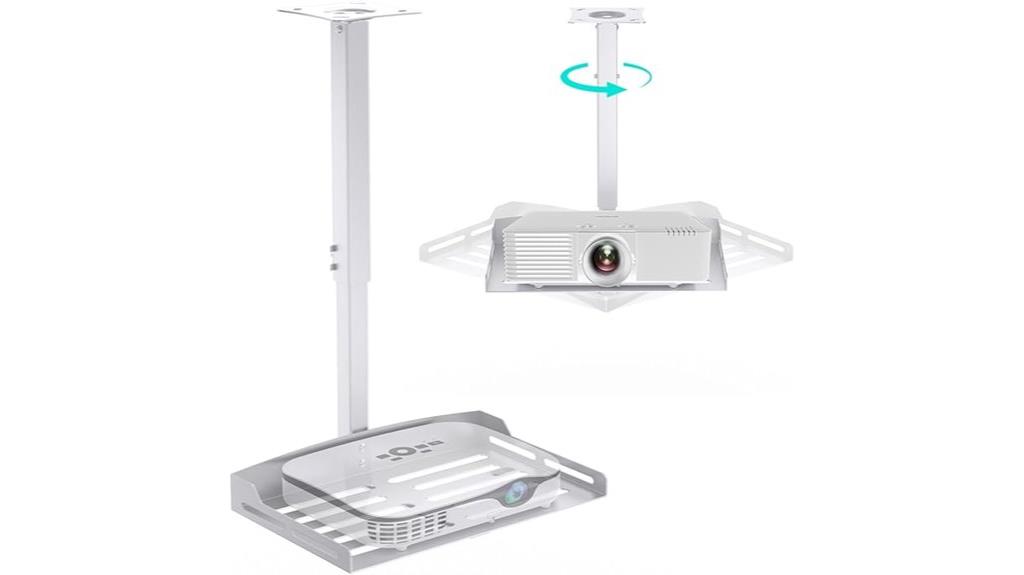 adjustable ceiling projector mount