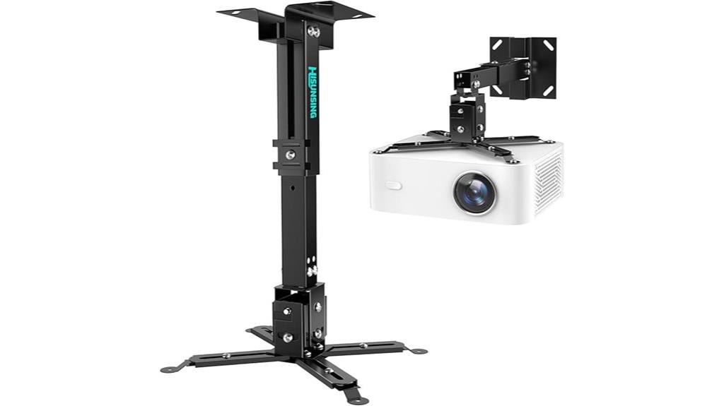 adjustable ceiling projector mount