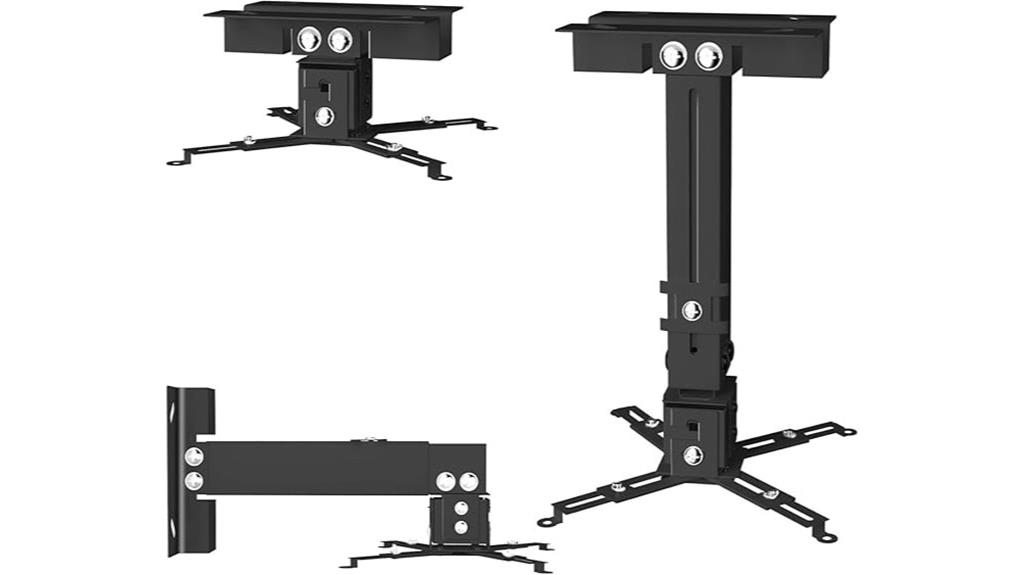adjustable ceiling projector mount