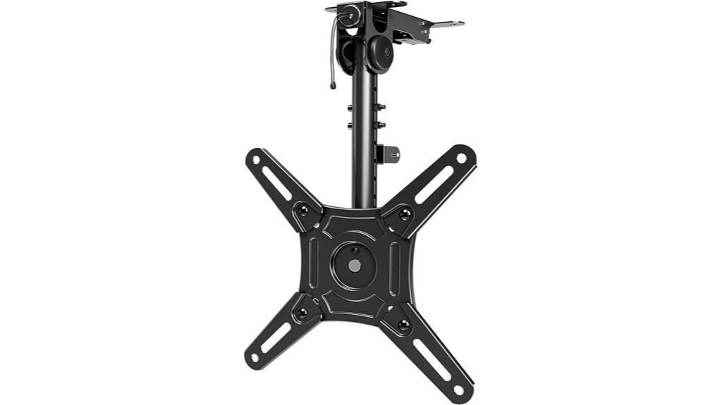 adjustable ceiling tv mount