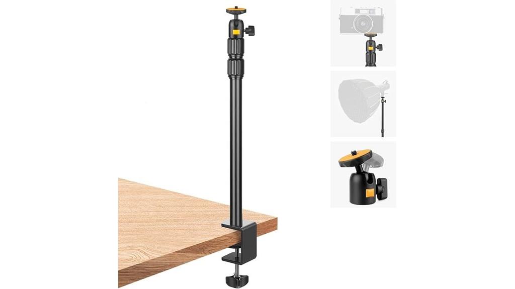 adjustable desk webcam mount