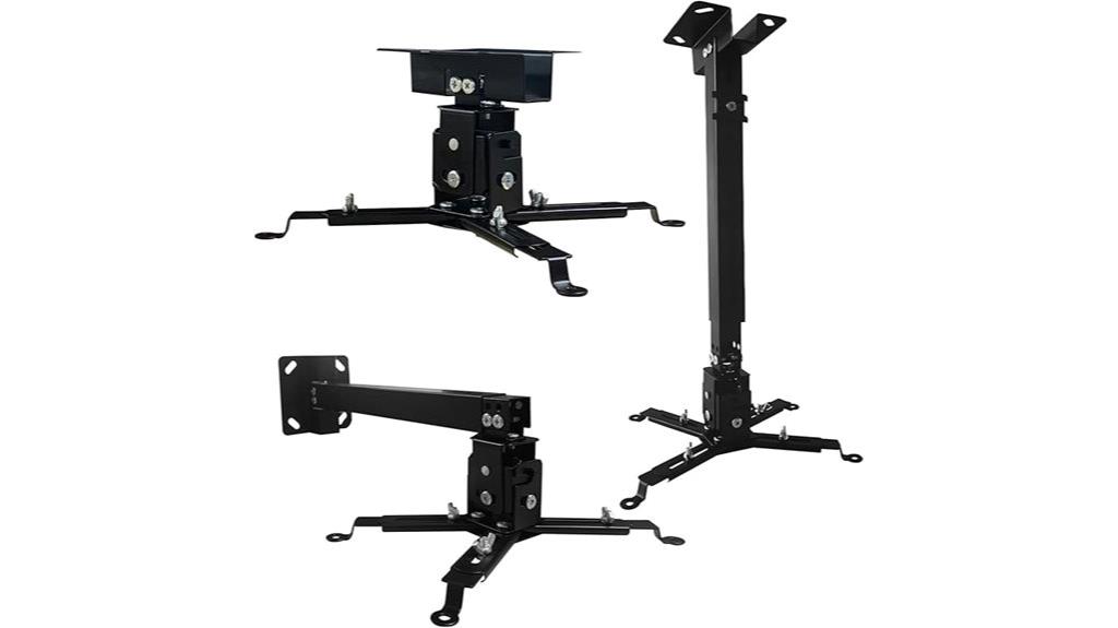 adjustable extendable projector mount