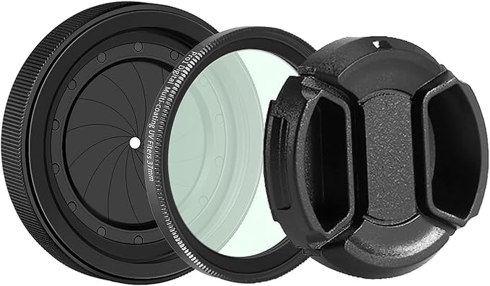 adjustable filter cover set