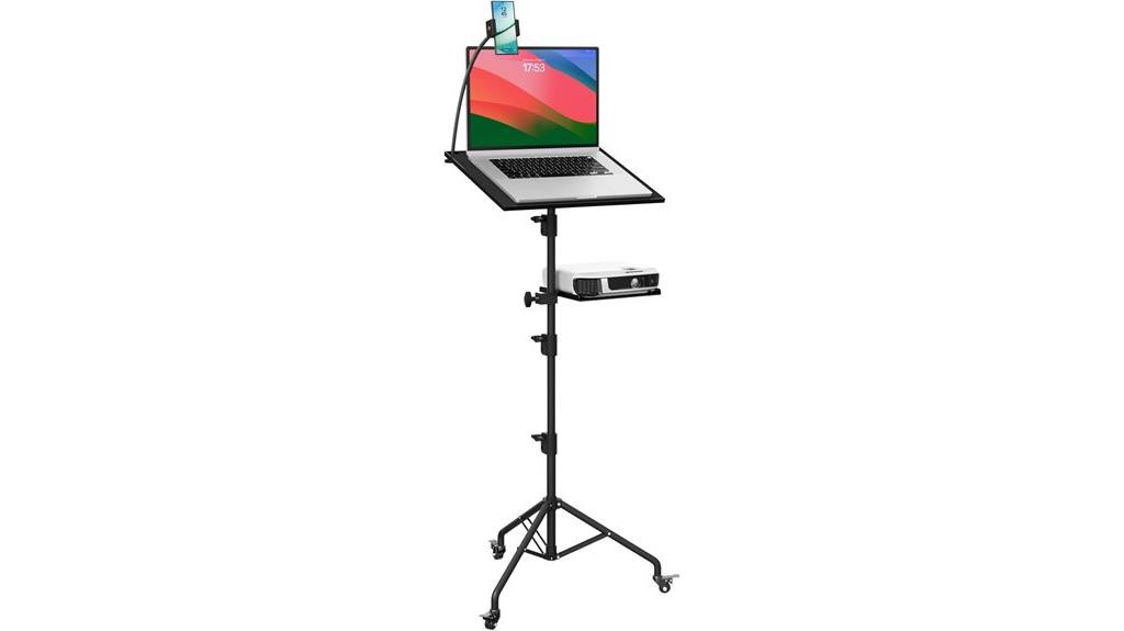 adjustable mobile projector stand
