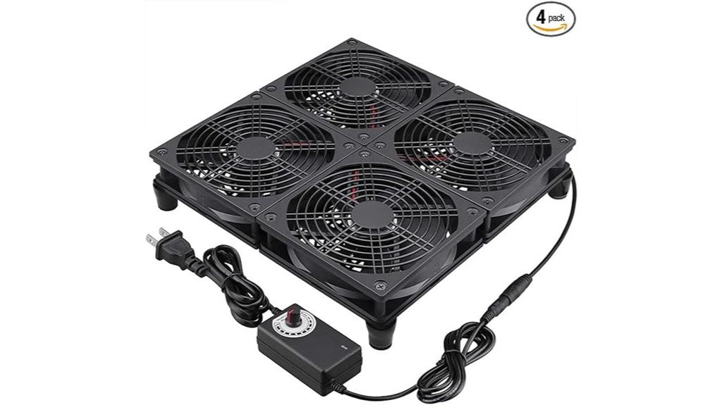 adjustable router fan