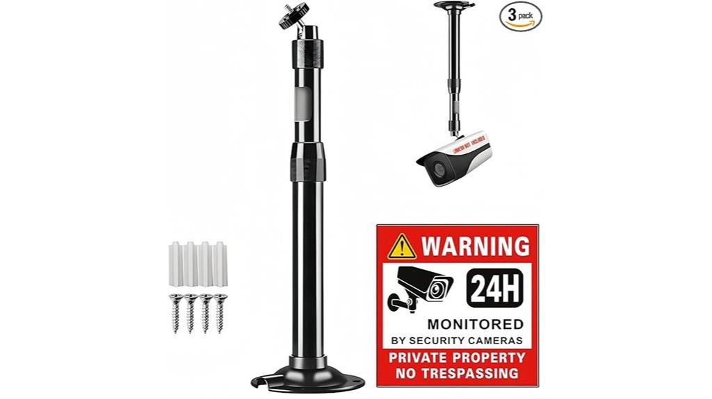 adjustable telescopic camera mount