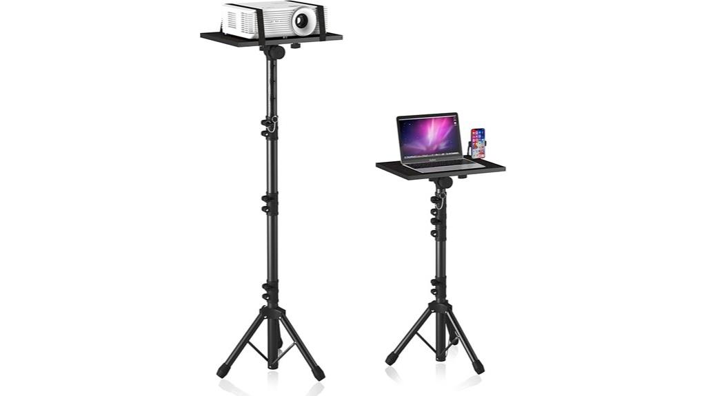 adjustable tripod phone holder