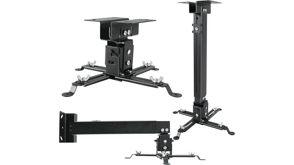 adjustable universal wall mount