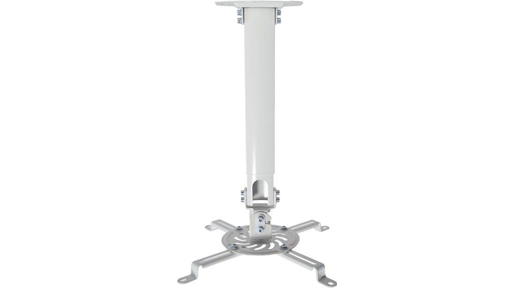 adjustable white ceiling mount