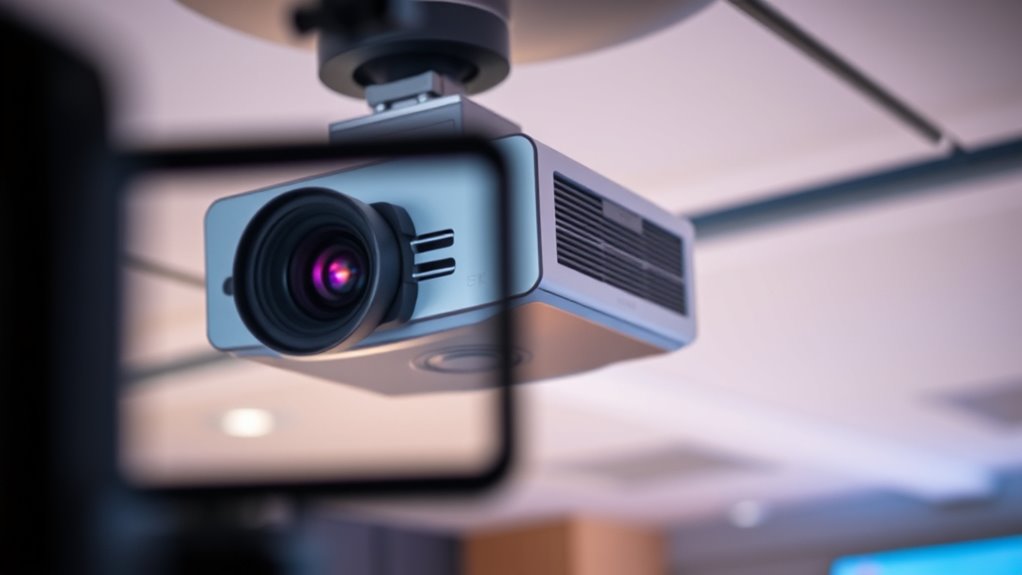 adjusting projected image position