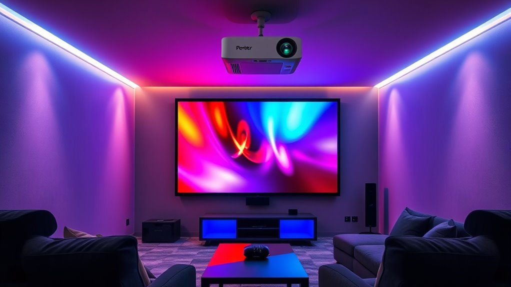 affordable high quality home projector