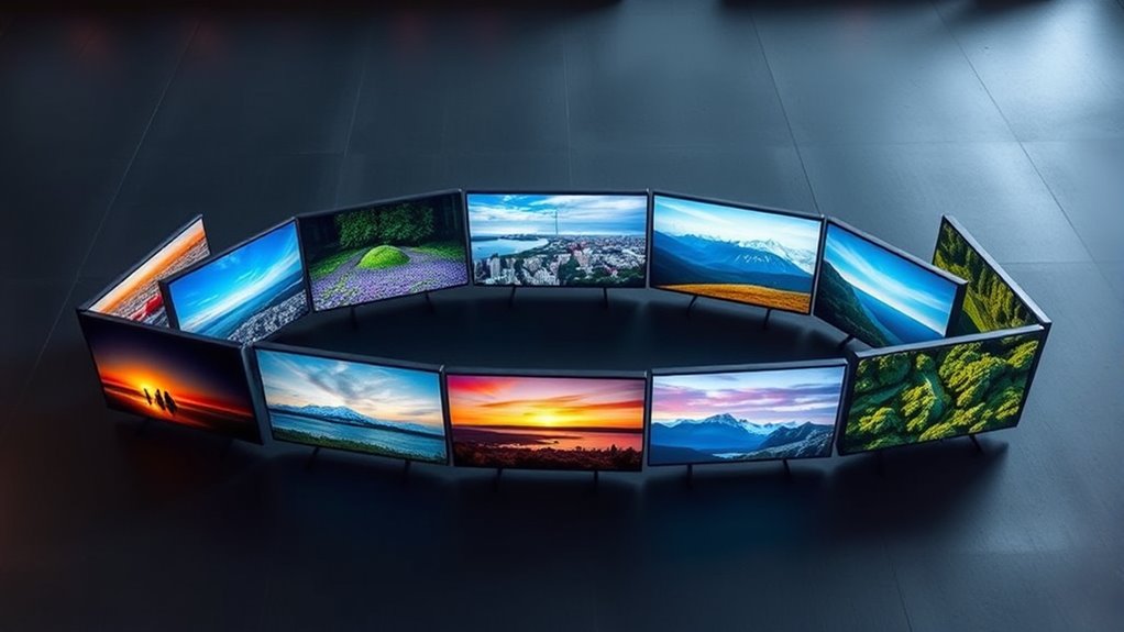 affordable high quality projector screens