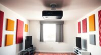affordable projector room improvements