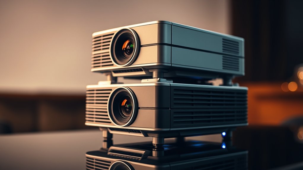 aligning dual projectors perfectly