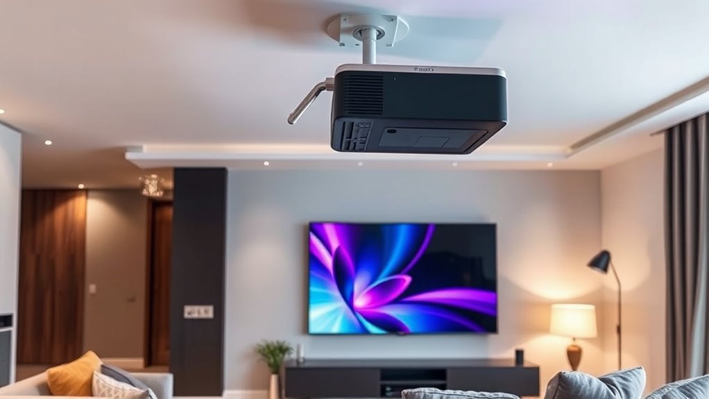 apartment projector mount considerations