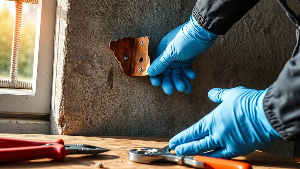 assess damage gather tools