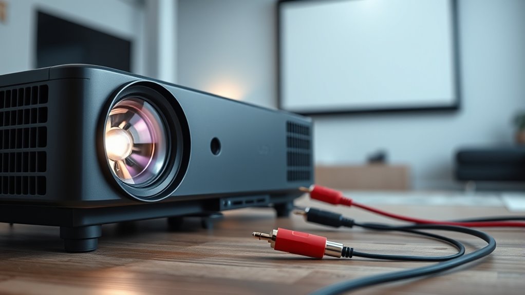 attach external speakers easily