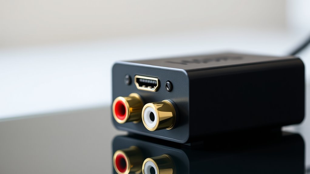 audio connection options overview