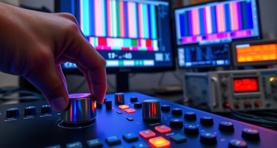 audio delay calibration patterns