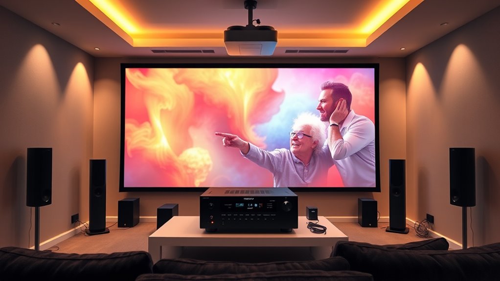 av receiver for projector