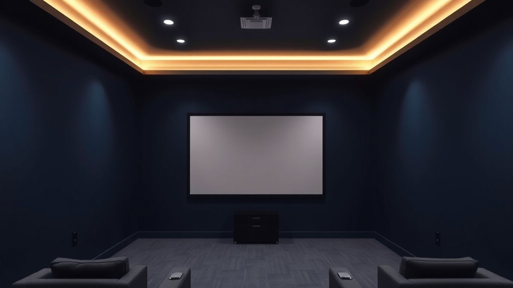 balance lighting with walls