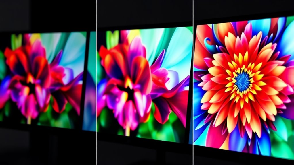 balancing color vibrancy accuracy