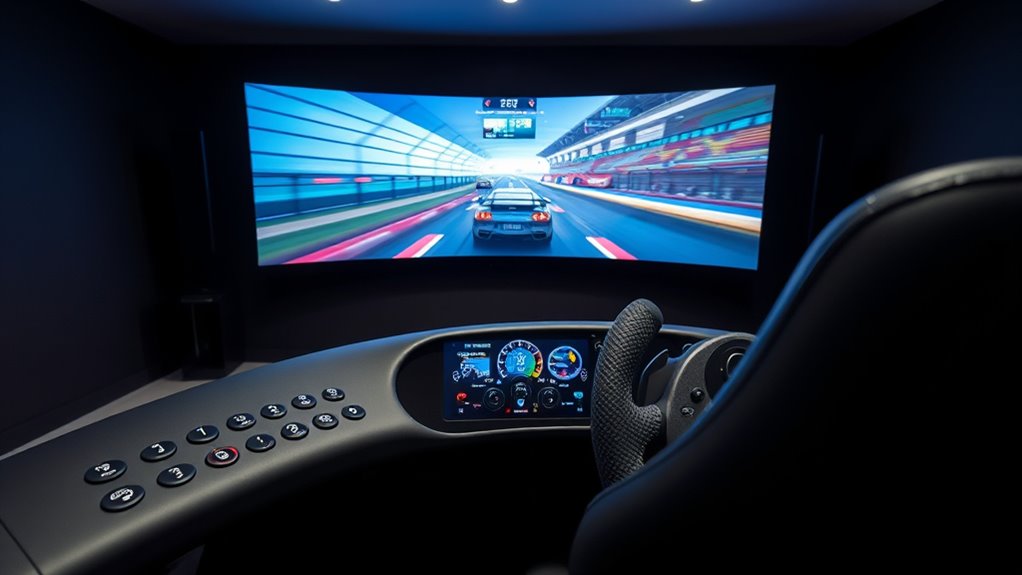 balancing immersive racing technology