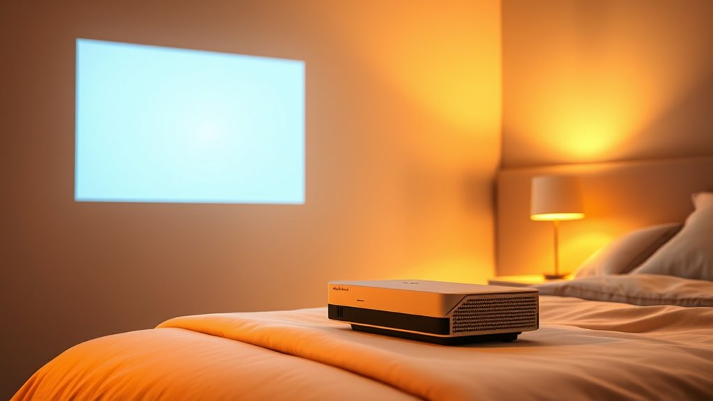 bedroom projector placement tips