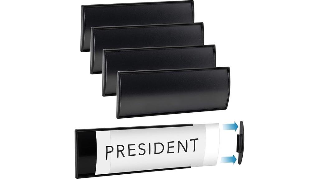 black aluminum wall mounts