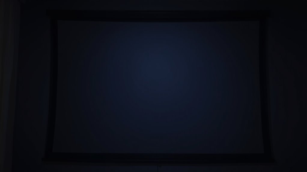 black screens improve contrast