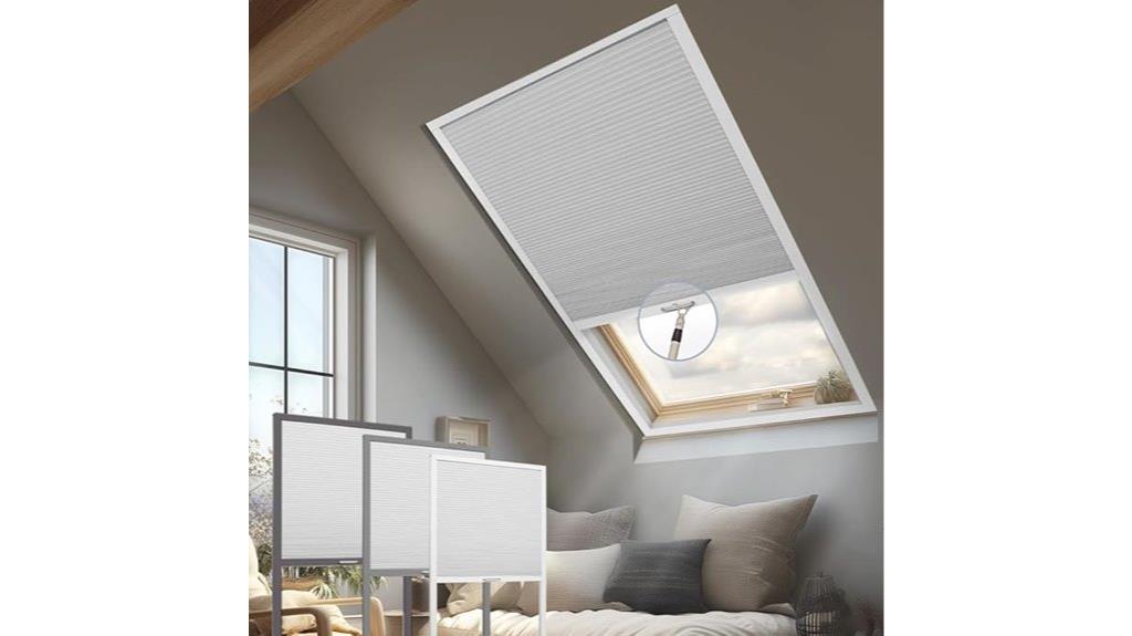 blackout skylight window shade
