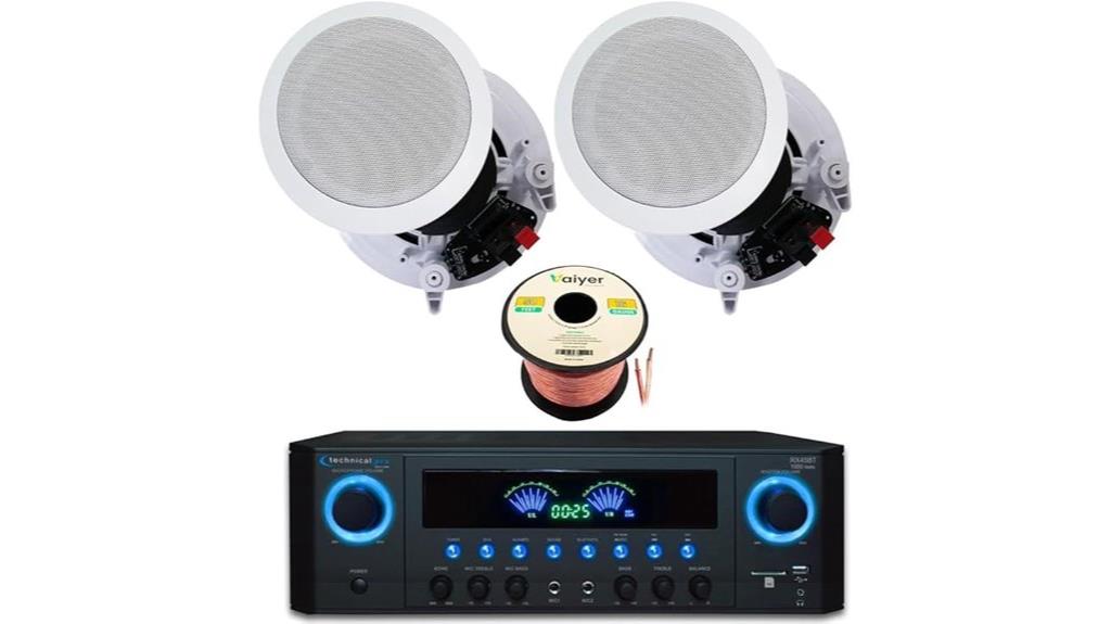 bluetooth ceiling speaker kit