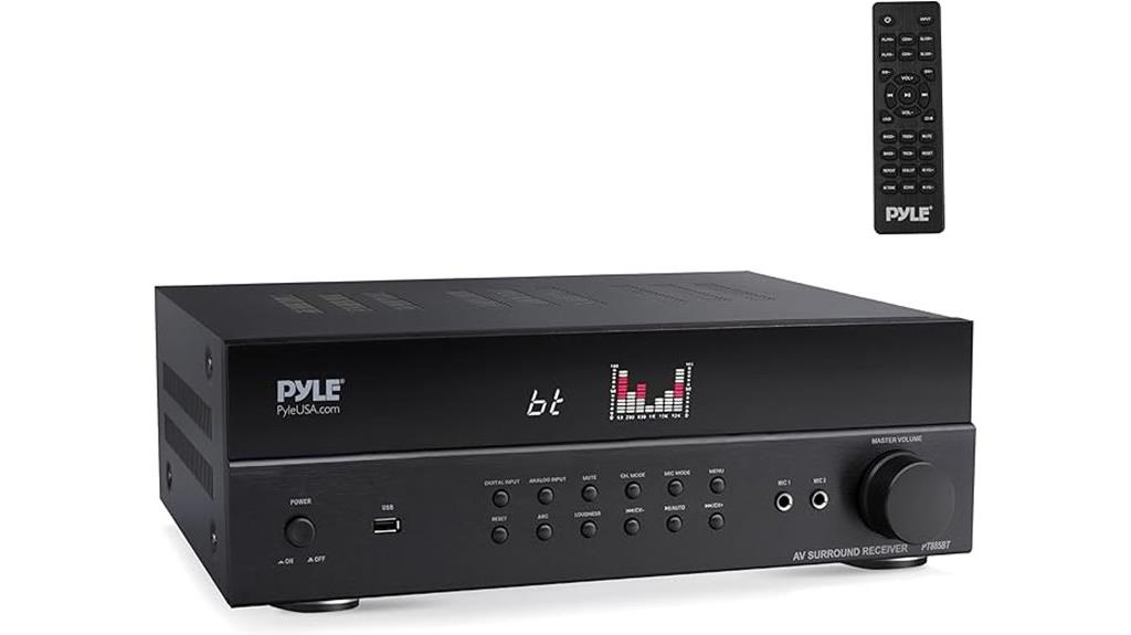bluetooth hi fi theater receiver