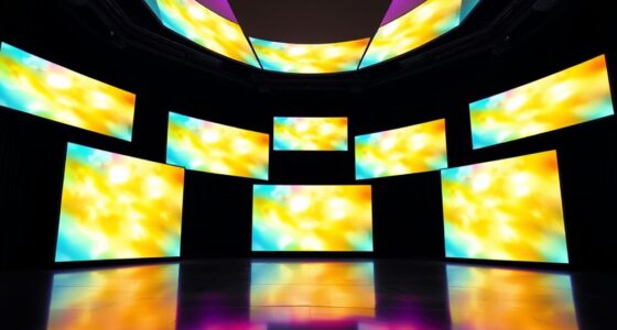 bright led backlit screens