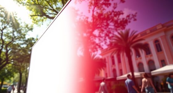 brightness can be excessive